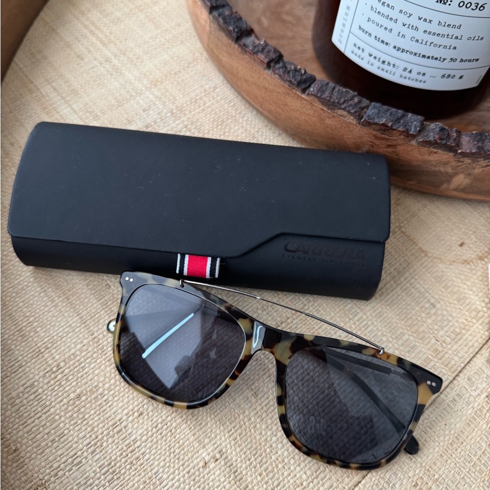 Carrera Tortoise Shell Sunglasses with Black Case